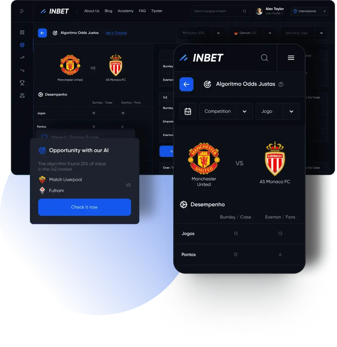 Fair odds opportunity with our AI